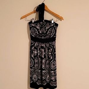 White House Black Market Halter Maxi Dress Size 2